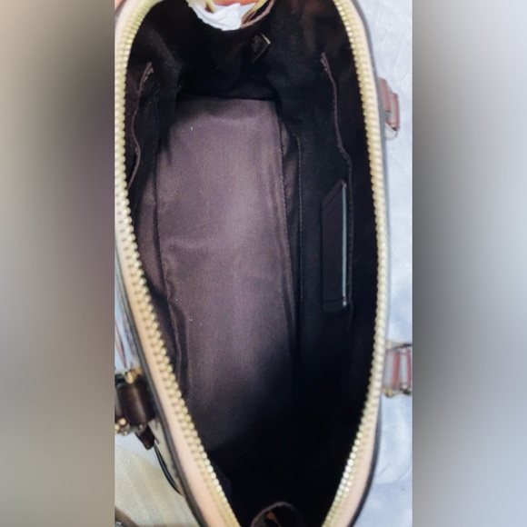 Coach Mini Sierra Floral Satchel in Sleeping Roses Print F24574 - Picture 6 of 9